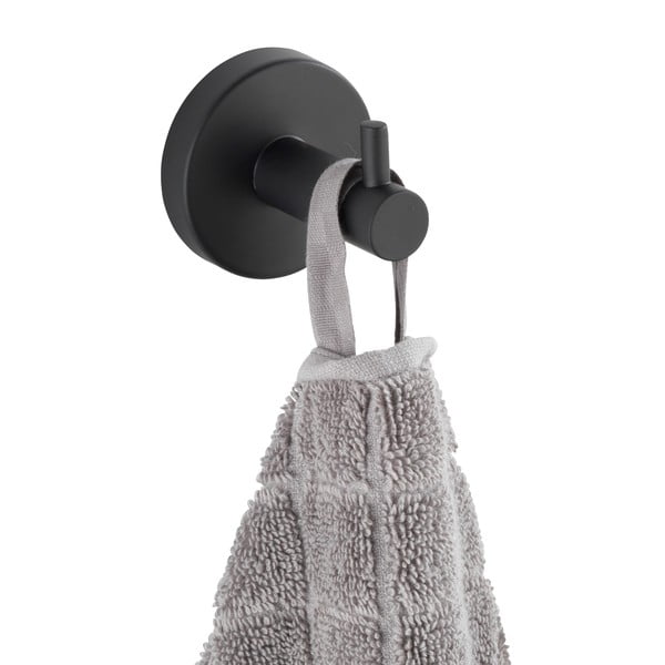 Sieninis iš nerūdijančio plieno kablys matinės juodos spalvos Bosio – Wenko-image-1