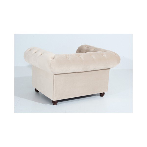 "Max Winzer Orleans Velvet Cream" fotelis-image-2