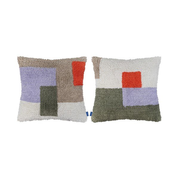 Iš medvilnės dekoratyvinis pagalvės užvalkalas 50x50 cm Brick – Mette Ditmer Denmark-image-4