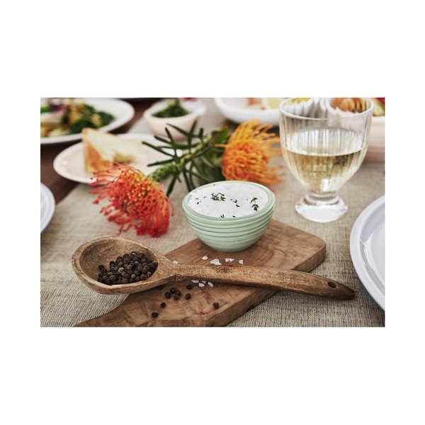 Žalios ir baltos spalvos porcelianinė lėkštė "Villeroy & Boch Artesano Nature", 8 cm-image-1