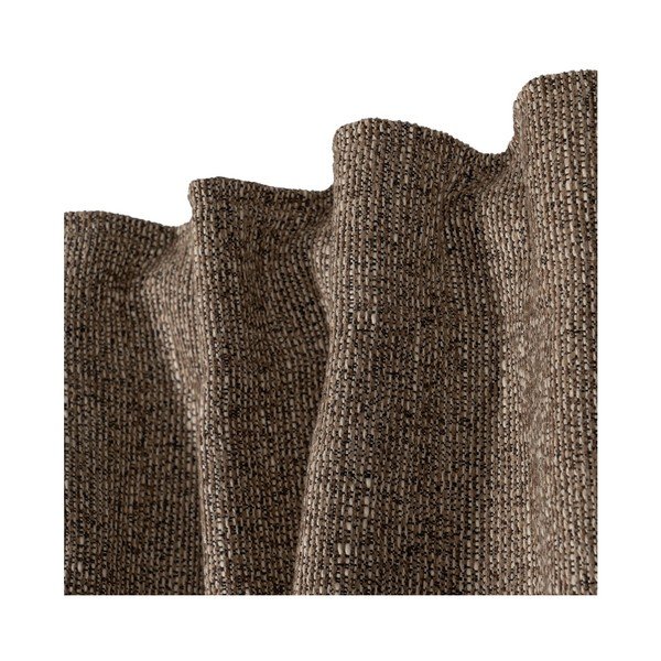 Rudos spalvos užuolaida 140x260 cm – Ixia-image-2