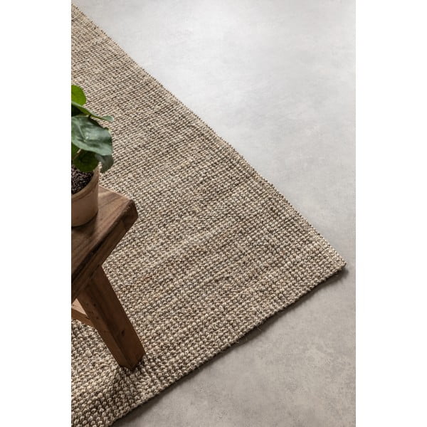 Taupe spalvos iš džiuto kilimas 120x170 cm Bouclé – Hanse Home-image-4
