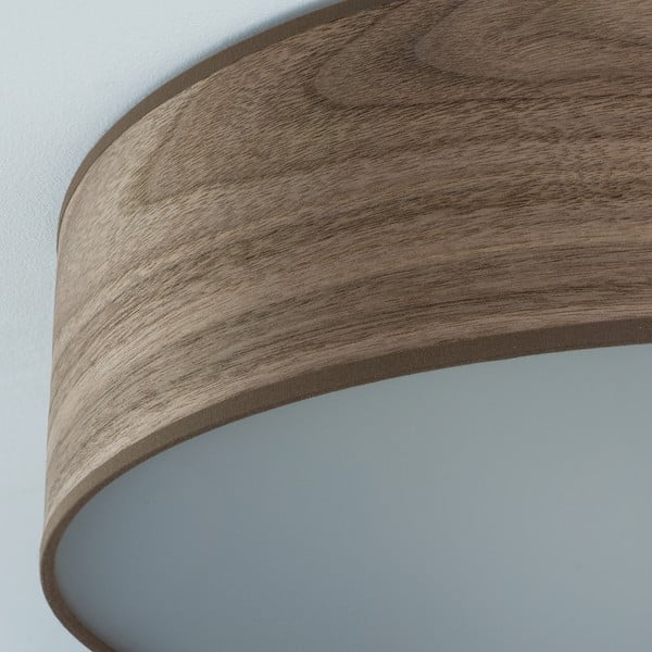 Natūralaus riešutmedžio lubinis šviestuvas Sotto Luce TSURI L, ⌀ 40 cm-image-4
