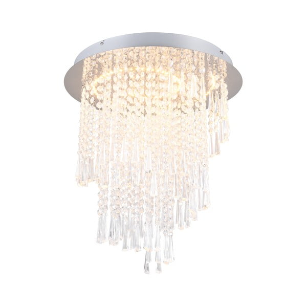 Lubinis šviestuvas sidabrinės spalvos LED ø 45 cm Pomp – Reality-image-1