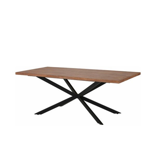 Natūralaus dekoro valgomojo stalas "Støraa Adrian", 200 cm-image-1