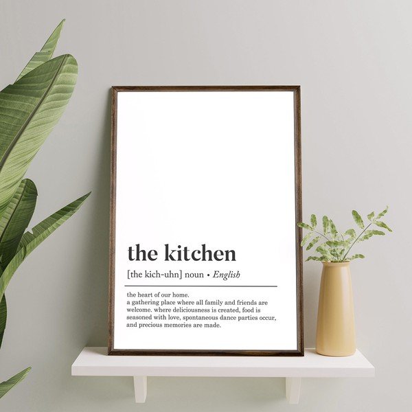 Paveikslas 50x70 cm Kitchen – Wallity-image-2