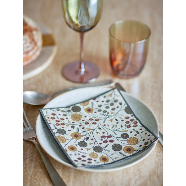 Iš popieriaus servetėlės 20 vnt. 33x33 cm Eydis – Bloomingville-image-1