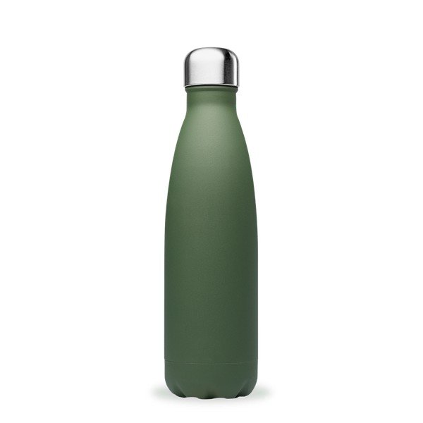 Žalias kelioninis nerūdijančio plieno butelis 500 ml Granite - Qwetch-image-1