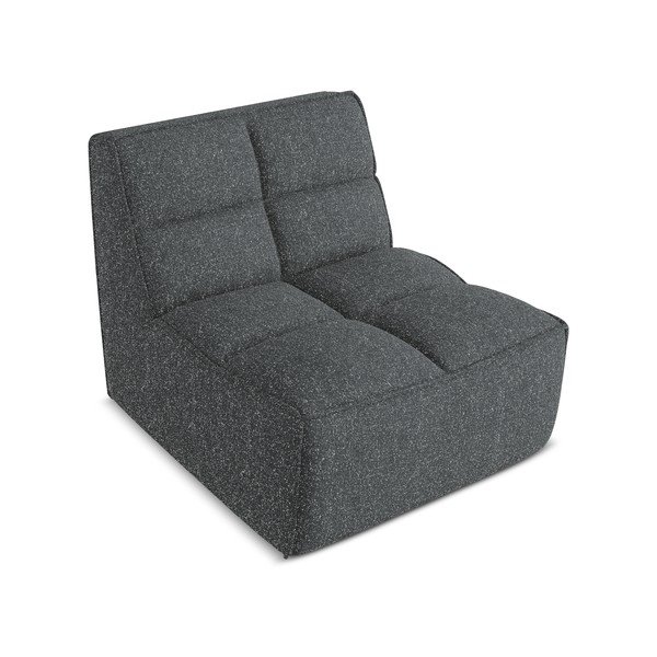 Tamsiai pilkos spalvos modulinė sofos dalis Kalai – Makamii-image-2