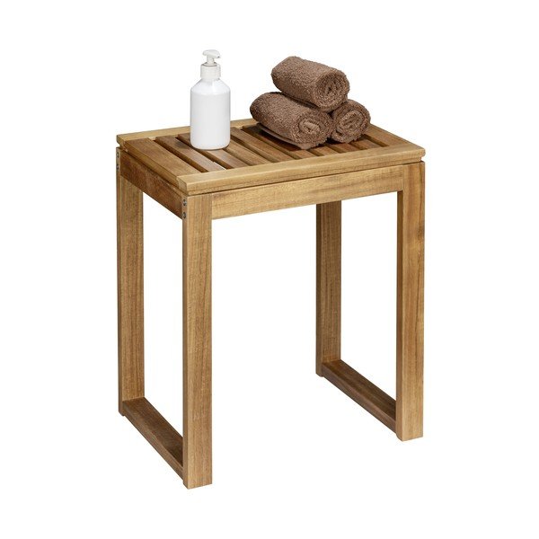 Natūralios spalvos iš akacijos masyvo taburetė Fondi – Wenko-image-3