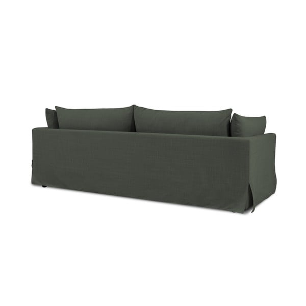 Sofa tamsiai žalios spalvos 244 cm Horn – Scandic-image-3