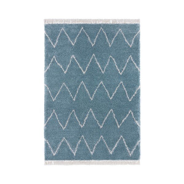 Mėlynas kilimas Mint Rugs Rotonno, 80 x 150 cm