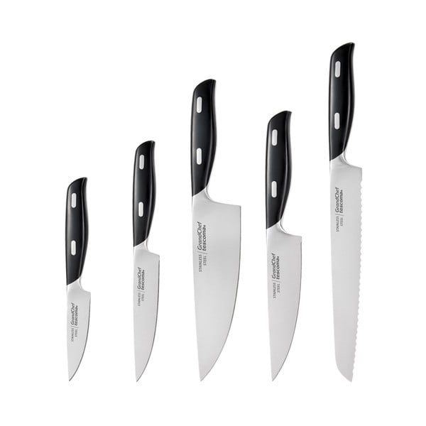 Peilių komplektas su stovu 5 vnt. GrandChef – Tescoma-image-1