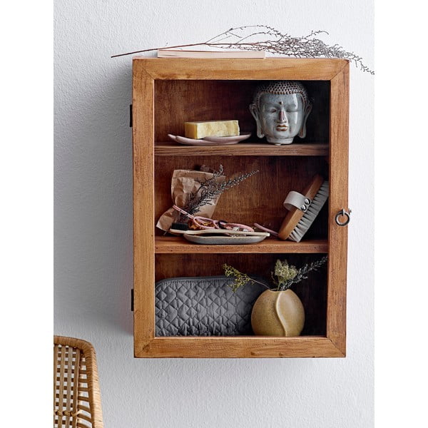 Iš akmens masės rankų darbo vazos 3 vnt. (aukštis 12,5 cm) Miacecilia – Bloomingville-image-1