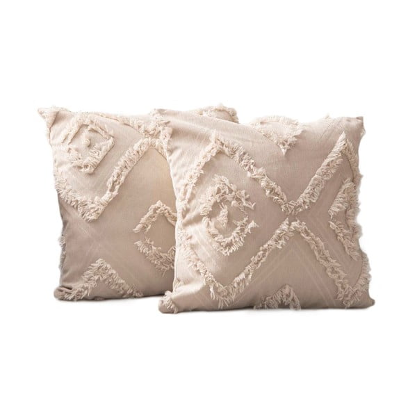 Dekoratyviniai pagalvių užvalkalai 2 vnt. 43x43 cm – Mioli Decor
