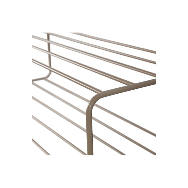 Pakabinama spintelė batams šviesiai rudos spalvos iš metalo Josse – WOOOD-image-4