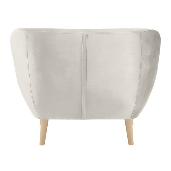 Kreminis fotelis Mazzini Sofas Amelie-image-4