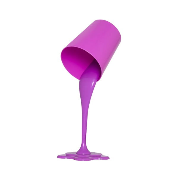 Violetinė stalinė lempa Homemania Decor Ximena