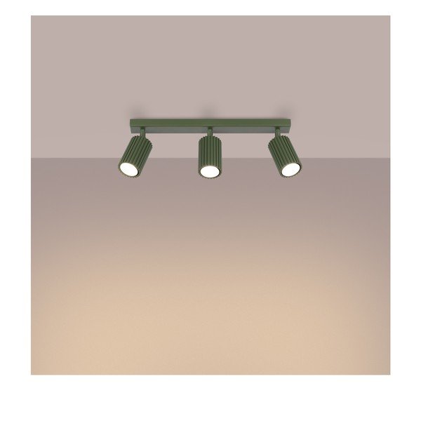 Žalios spalvos taškinis šviestuvas 6,5x45 cm Gleam – Sollux-image-4