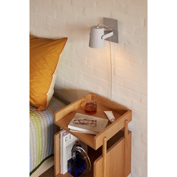 Sieninė lempa šviesiai pilkos spalvos Ardent – Hübsch-image-1