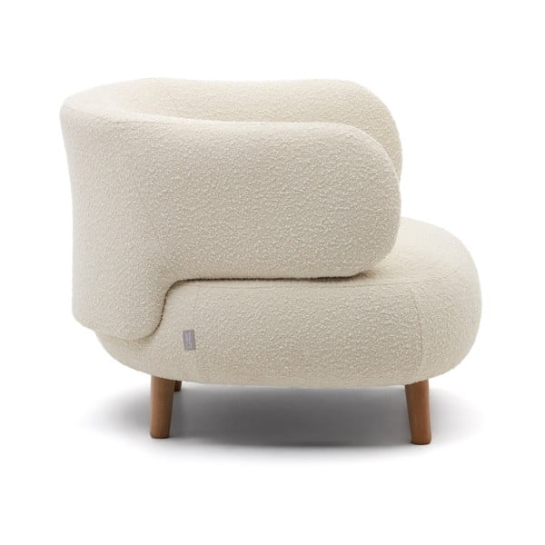 Krėslas kreminės spalvos Luisa – Kave Home-image-2