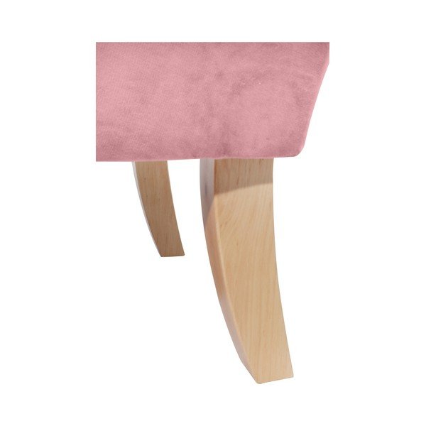 Rožinis krėslas Max Winzer Brandon Suede-image-2