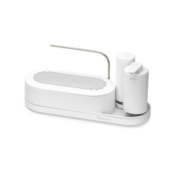 Iš plastiko stovas skalbimo reikmenims baltos spalvos SinkStyle – Brabantia