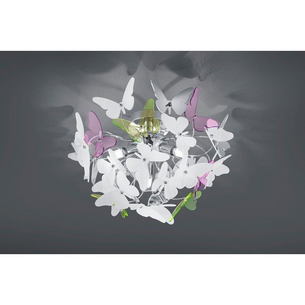 Vaikiškas šviestuvas ø 45 cm su plastikiniu gaubtu Butterfly – Reality-image-1