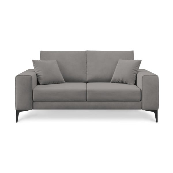 "Cosmopolitan Design Lugano" pilka dviejų vietų sofa