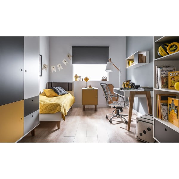 Baltos ir pilkos spalvų darbo stalas Vox Concept-image-2