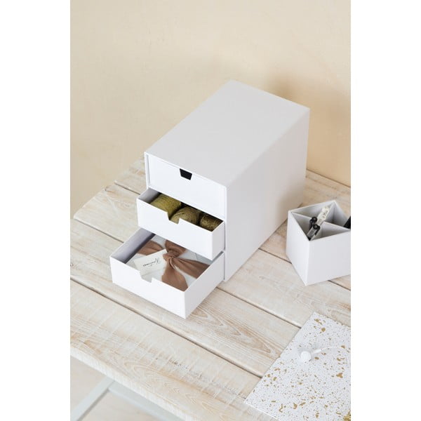 Balta daiktadėžė su 3 stalčiais Bigso Box of Sweden Ingrid-image-1