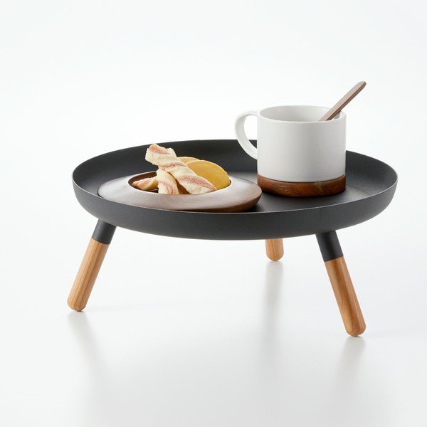 Iš metalo padėklas ø 32 cm – YAMAZAKI-image-2