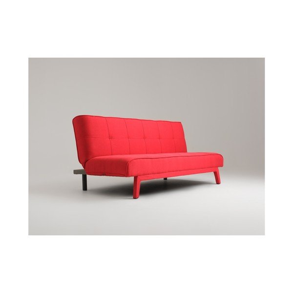 Pasirinktinės formos režimai Raudona dvigulė sofa lova-image-2