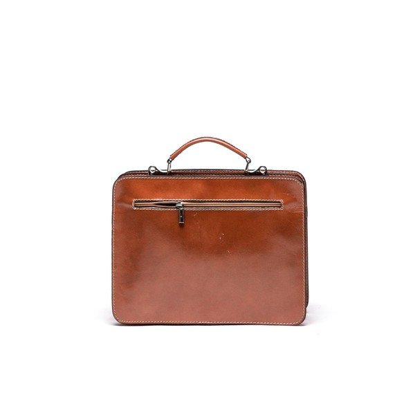 Odinė rankinė Luisa Vanini 305 Cognac-image-1