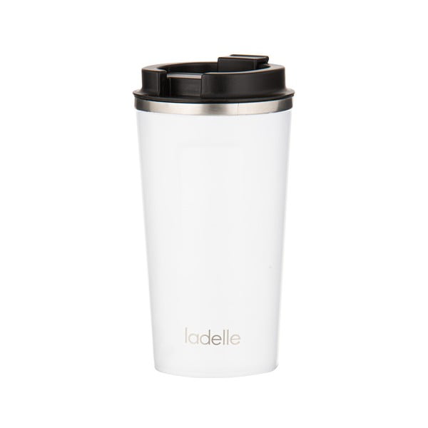 Termo puodelis baltos spalvos 500 ml Eco – Ladelle