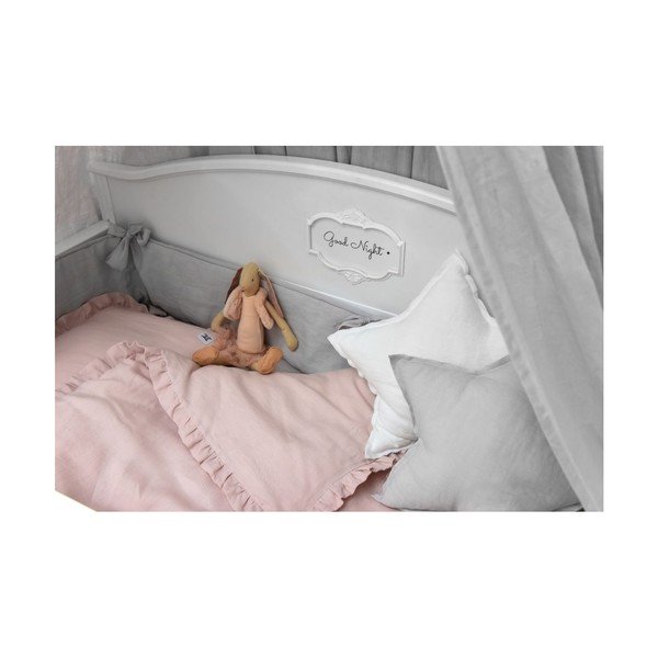 Pilka vaikiška lininė žvaigždės formos pagalvė BELLAMY Stone Grey-image-3