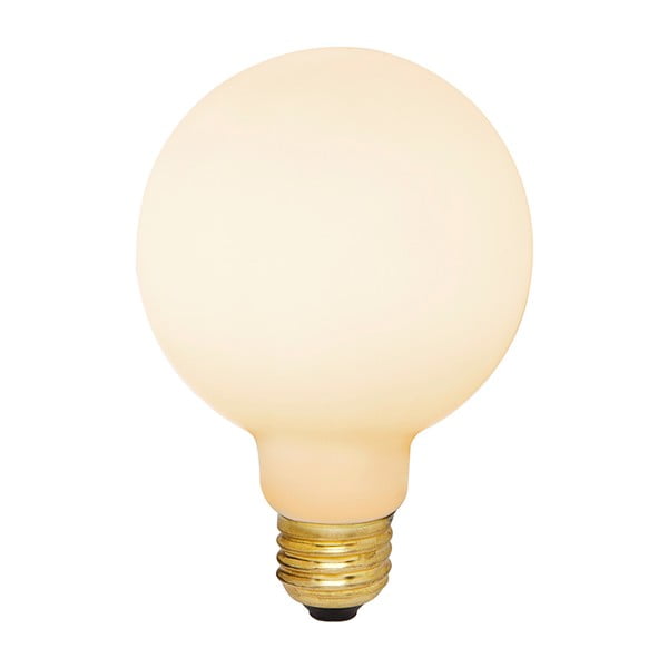 Šilta LED lemputė 6 W su pritemdymo funkcija E27, Porcelain II – tala