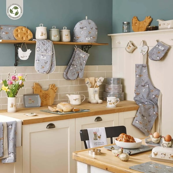 Iš medvilnės sėdynės pagalvėlė 36x34 cm Hen House – Cooksmart ®-image-1