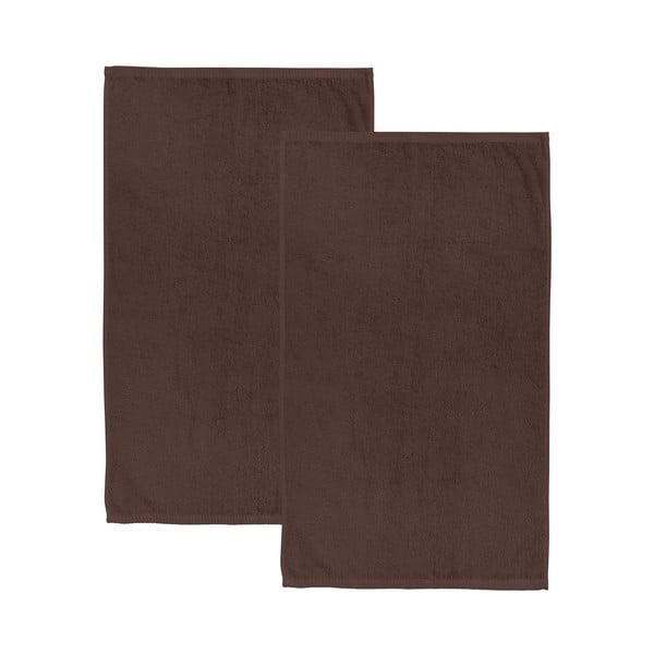 Rudos spalvos greitai džiūstantys/iš frote audinio iš medvilnės vonios rankšluosčiai 2 vnt. 90x140 cm Quick Dry – Catherine Lansfield