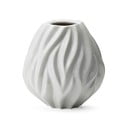 Balta porcelianinė vaza Morsø Flame, aukštis 15 cm
