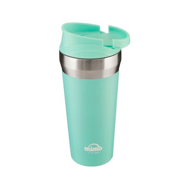 Turkio spalvos nerūdijančio plieno kelioninis termosas Premier Housewares Mimo, 380 ml-image-1