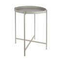 Iš metalo apvalios formos šoninis stalas ø 40 cm Meseta  – Leitmotiv