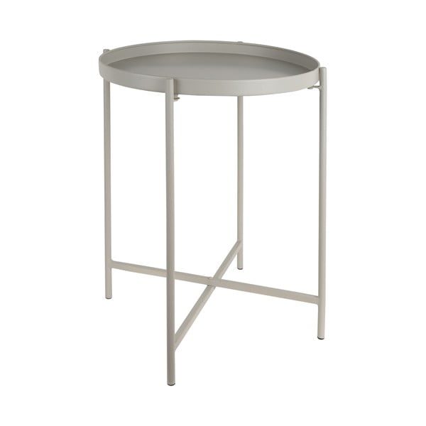 Iš metalo apvalios formos šoninis stalas ø 40 cm Meseta  – Leitmotiv