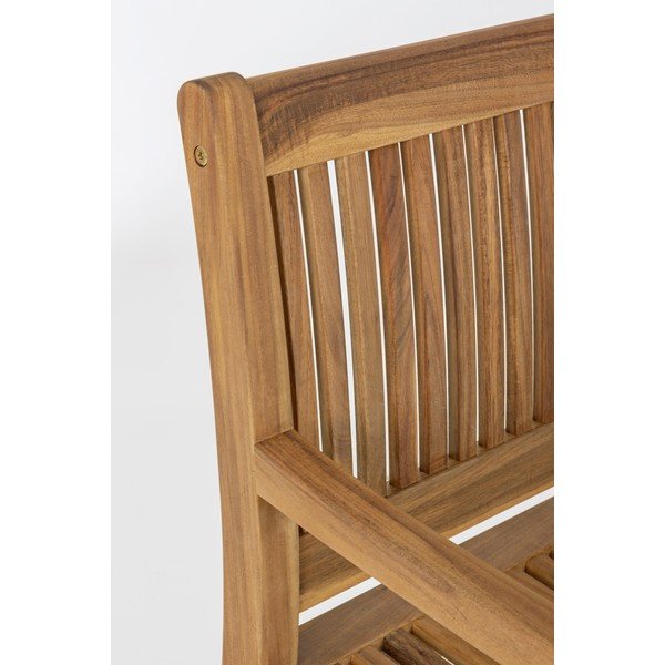 Natūralios spalvos medžio masyvo sodo suoliukas Noemi – Bizzotto-image-1