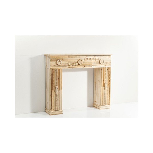 Dekoratyvinė židinio atbraila iš eglės medienos Kare Design Ornamentai-image-4