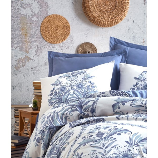 Medvilninė patalynė su paklode Medvilninė dėžė "Egina", 200 x 220 cm-image-1