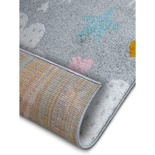 Vaikiškas kilimas pilkos spalvos 120x170 cm Rainbow – Hanse Home-image-4