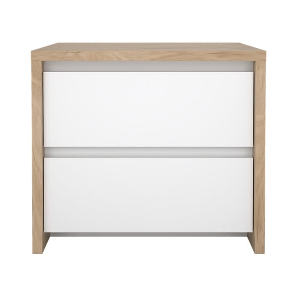 Baltos spalvos/natūralios spalvos naktinis staliukas Next – Tvilum-image-3