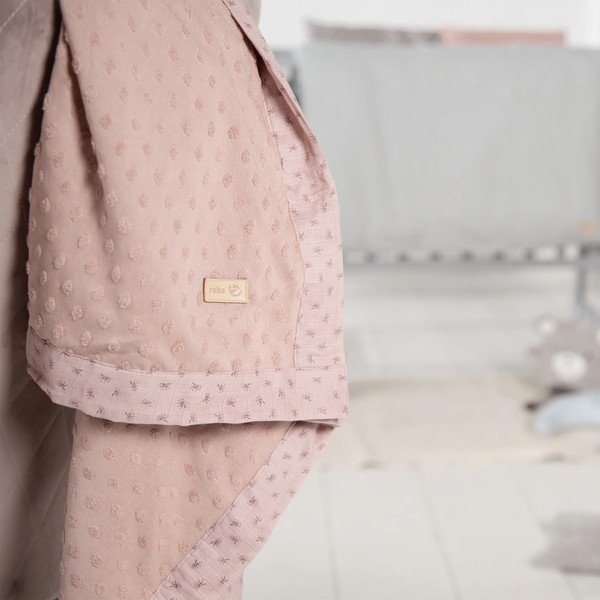 Vaikiškas pledas rožinės spalvos 80x80 cm Lil Planet – Roba-image-2