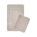 Šviesiai rudos spalvos vonios kilimėliai 2 vnt. 50x80 cm Cerceve – Foutastic